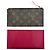 Pochette Felicie Monogram Louis Vuitton Bolso de Hombro Castaño Fucsia - vista 14