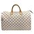 Louis Vuitton Damier Azur Speedy 35 Boston Bag Bianco