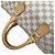 Louis Vuitton Damier Azur Speedy 35 Boston Bag Bianco - vista 11