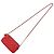 Timeless Portafoglio con catena in agnello rosso Chanel - vista 14