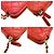 Timeless Portafoglio con catena in agnello rosso Chanel - vista 4