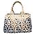 Prada Canapa Canvas Handbag/Tote Bag Blau Orange