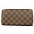 Louis Vuitton Damier Canvas Zippy Wallet Damier ebene