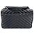 Borsa a Spalla con Catena Saint Laurent Monogram College Nero - vista 2