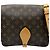 Borsa a tracolla Louis Vuitton Monogram Cartouchiere Marrone