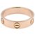 Anello Love di Cartier in oro rosa 18K - vista 2