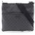 Borsa a Spalla Gucci GG Supreme Marrone Nero