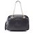 Borsa a tracolla in pelle Gucci Soho Interlocking G Nero