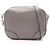 Borsa a tracolla Gucci Bree Microguccissima in pelle grigia Marrone
