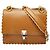 Mini borsa a tracolla con catena Fendi Kanai Marrone