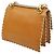 Mini borsa a tracolla con catena Fendi Kanai Marrone - vista 2