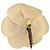 Timeless Chanel Vintage Camelia Blumen Brosche aus beigem Stoff - vista 3