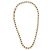 Nina Ricci Collana a catena in metallo dorato vintage