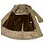 Autre Marque Manteau Poncho mi-long avec doublure verte Kaki - vue 9