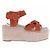 Céline Espadrilles in scamosciato arancione - vista 6