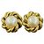 Timeless Orecchini Chanel Vintage Faux Pearl Clip On D'oro