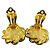Timeless Orecchini Chanel Vintage Faux Pearl Clip On D'oro - vista 5