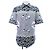Camicia a maniche corte Louis Vuitton LV Wax Blu Blu navy