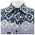 Camicia a maniche corte Louis Vuitton LV Wax Blu Blu navy - vista 5