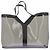 Saint Laurent PVC Shopper Grau