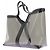Saint Laurent PVC Shopper Grau - Ansicht 3