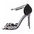 Giuseppe Zanotti Sandali neri con fiocco Nero - vista 2