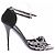 Giuseppe Zanotti Sandali neri con fiocco Nero - vista 6