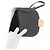 Céline Borsa "Trotteur" in pelle nera Nero - vista 7