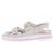 Chanel Sandali "Dad Sandals" in tweed bianco - vista 2