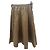 Falda Laurence Bras de algodón beige Talla 38 - vista 2