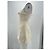 Autre Marque Creme Kleid Blumen-Detail Beige - Ansicht 3