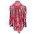 Blusa Etro roja de algodón Talla 40 - vista 2