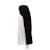 Givenchy Falda plisada blanca y negra Negro - vista 4