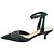 Dior Mules mit Kitten Heels in grün-schwarzem Tartan - Größe EU 35