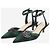 Dior Mules mit Kitten Heels in grün-schwarzem Tartan - Größe EU 35 - Ansicht 2