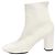 Céline Weiße Leder-Stiefeletten - Größe EU 38