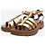 Céline Sandalias Gold Clea Triomphe - talla EU 38 Dorado - vista 2