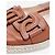 Tod's Espadrilles in pelle marrone - taglia EU 39 - vista 4
