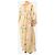Autre Marque Maxikleid mit Blumenmuster in Creme - Größe M - Ansicht 4