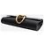 Hermès Clutch in pelle nera Egee Nero - vista 3