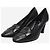 Chanel Schwarze Pumps aus perforiertem Leder - Größe EU 40.5 - Ansicht 2