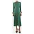 Reformation Grünes Midi-Kleid mit Blumenmuster - Größe UK 8 - Ansicht 3