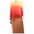 Gabriela Hearst Roter Cashmere-Pullover mit Ombré-Effekt - Größe M - Ansicht 3