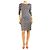 Prada Minikleid mit Mehrfarben-Print - Größe S