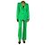 Bella Freud Conjunto de traje de dos piezas de lana verde - talla UK 6