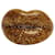 Autre Marque Gold hotlips Ring Golden  - Ansicht 1