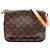 Louis Vuitton Bolso bandolera Monogram Musette Tango vintage 2001 marrón