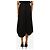 Autre Marque Falda midi plisada negra - talla UK 4 Negro - vista 2