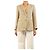 Autre Marque Neutraler Leinenblazer - Größe UK 8