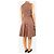 Marni Vestido estampado marrón sin mangas - talla UK 10 Castaño - vista 2